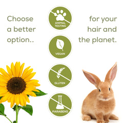 Naturtint Color Care Shampoo for dry hair leaves strands softer and more manageable.