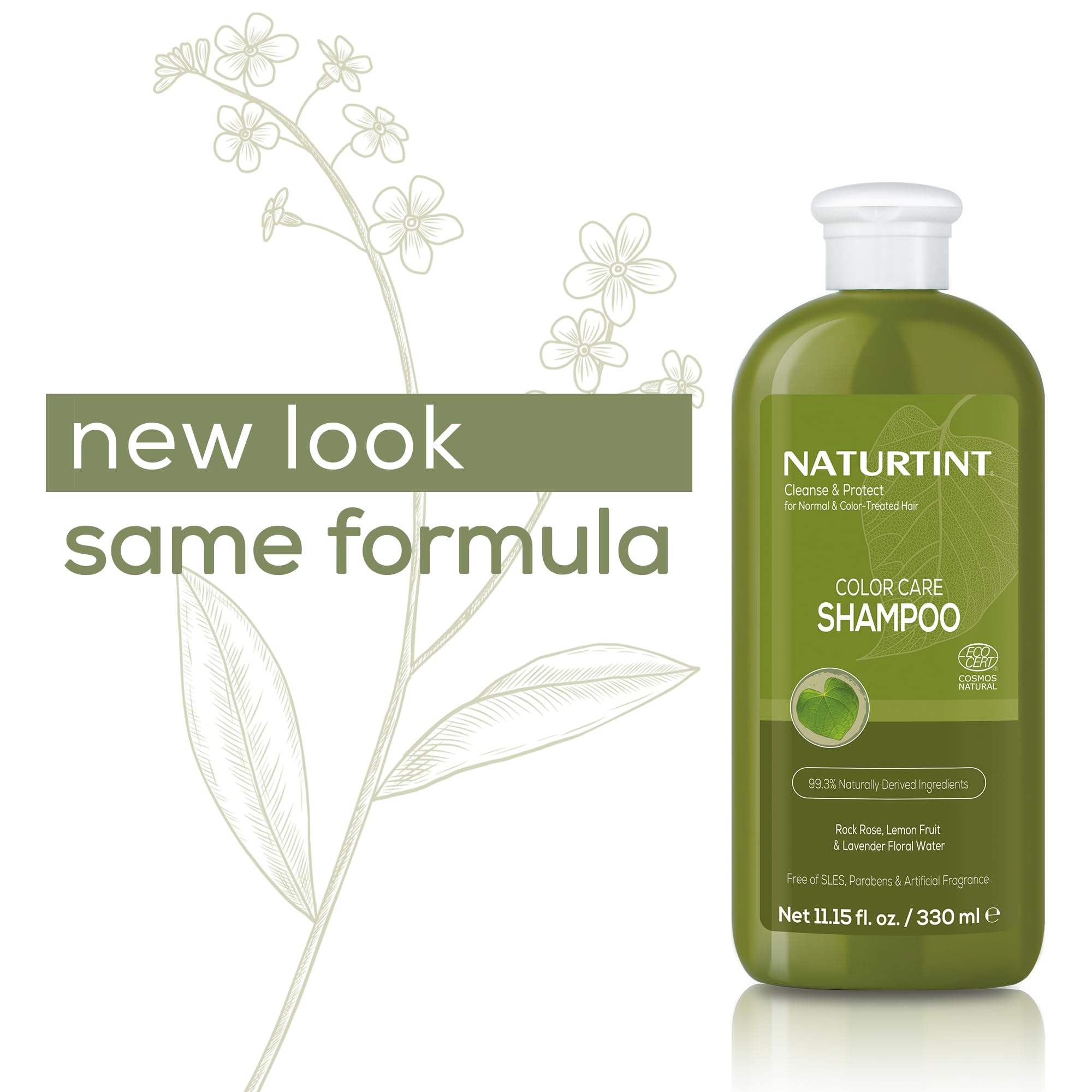 Naturtint Color Care Shampoo vegan cruelty-free formula supports daily color care.