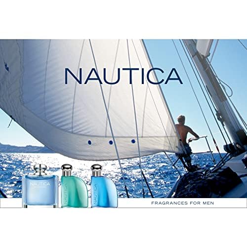 Nautica Classic top notes visual; fresh citrus and aldehydes for an uplifting intro.