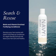 Creamy texture close-up shows rich formula for damaged hair.