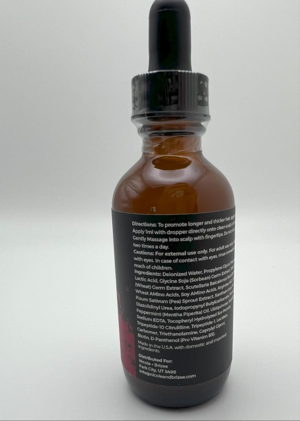 N+B Hair Growth Serum biotin ingredient supports care without harsh chemicals.