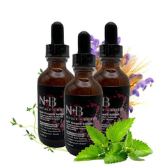 N+B Hair Growth Serum hero bottle for daily scalp care.