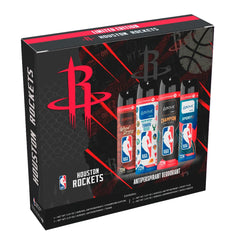 NBA Above Houston Rockets 4-pack packshot with official packaging, a perfect fan gift