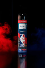 NBA Above Sport Plus alcohol-free formula for gentle underarm care