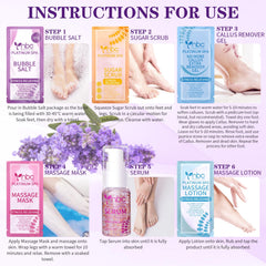 NBC BeautiLab six-piece foot spa set brings comprehensive home foot care
