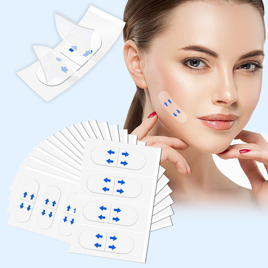 NBF Face Tape lifts subtly and remains invisible under makeup.