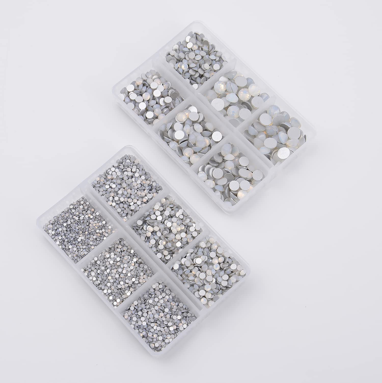 NCB 8000pcs DIY crafts decorations with glass stones for decorative details.