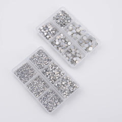 NCB 8000pcs DIY crafts decorations with glass stones for decorative details.