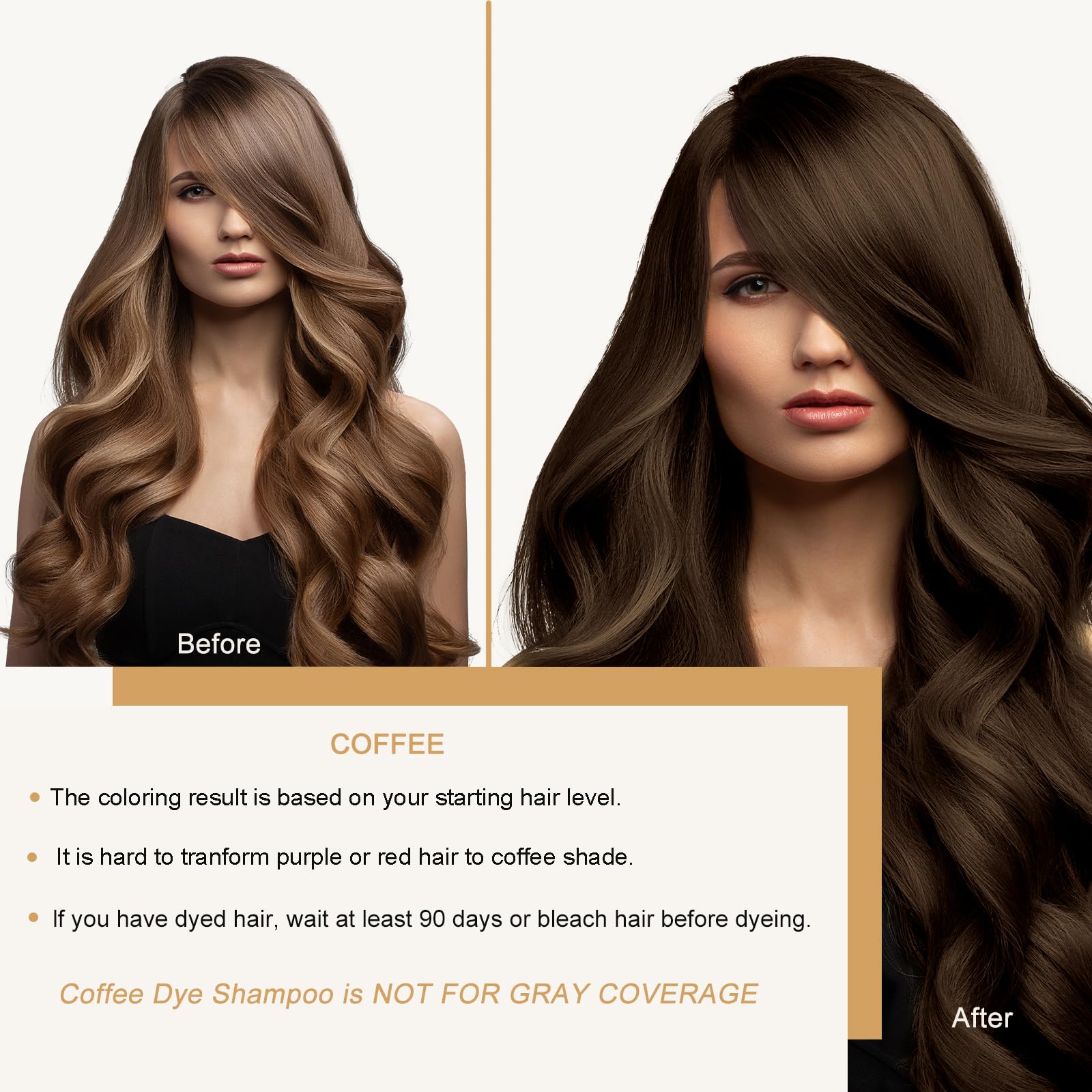 NCEPROHR herbal formula hair dye shampoo close-up with ginseng and ginger