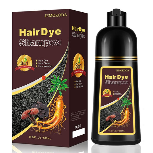 NCEPROHR Red Hair Dye Shampoo bottle pour for easy at home color