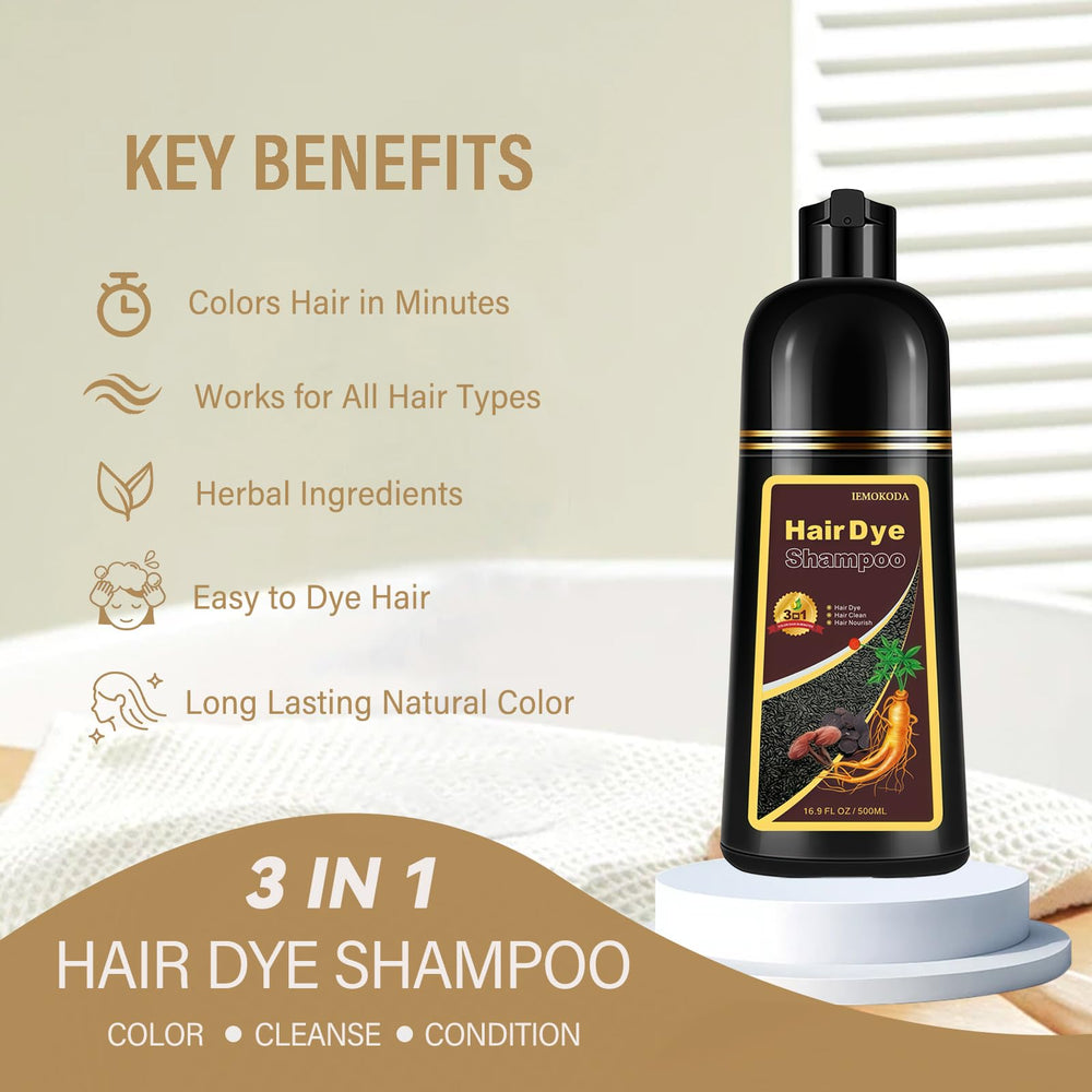 NCEPROHR application with gloves demonstrates 3-in-1 color, wash, and condition.