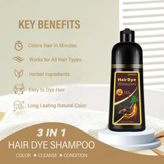 NCEPROHR application with gloves demonstrates 3-in-1 color, wash, and condition.