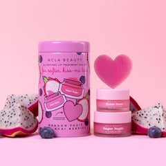NCLA silicone lip scrubber from the set aids gentle exfoliation for everyday lip care
