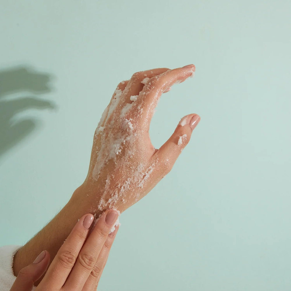 NCLA Beauty Hey Sugar cocoa butter supports skin moisture.