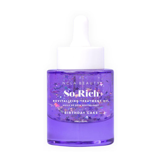 NCLA Beauty So Rich oil bottle for nourishing cuticle care.