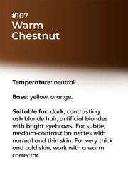 NE PIGMENTS Warm Chestnut ink drops offer warm depth for precise shading.