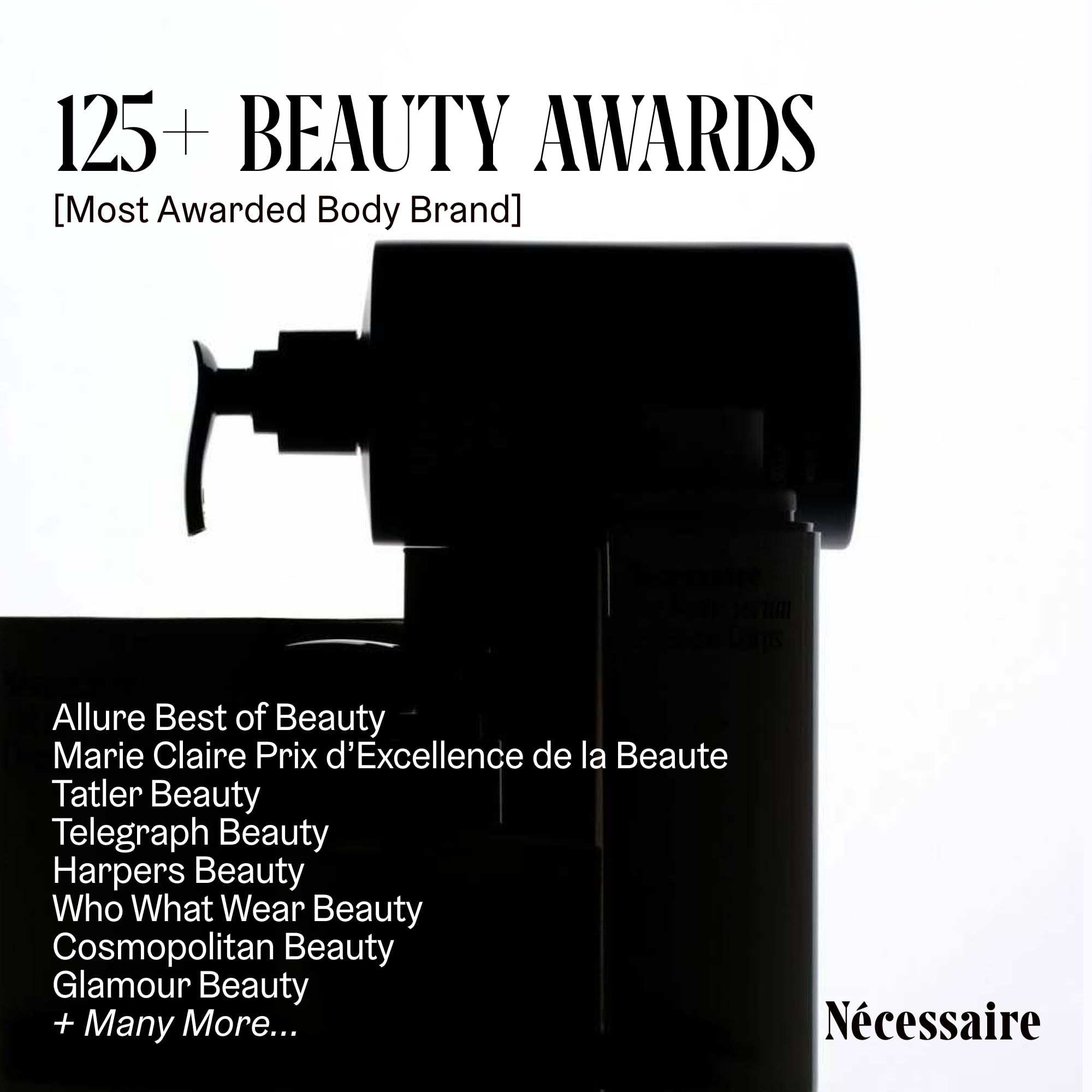 Nécessaire Santal application demonstrating non greasy finish after use.