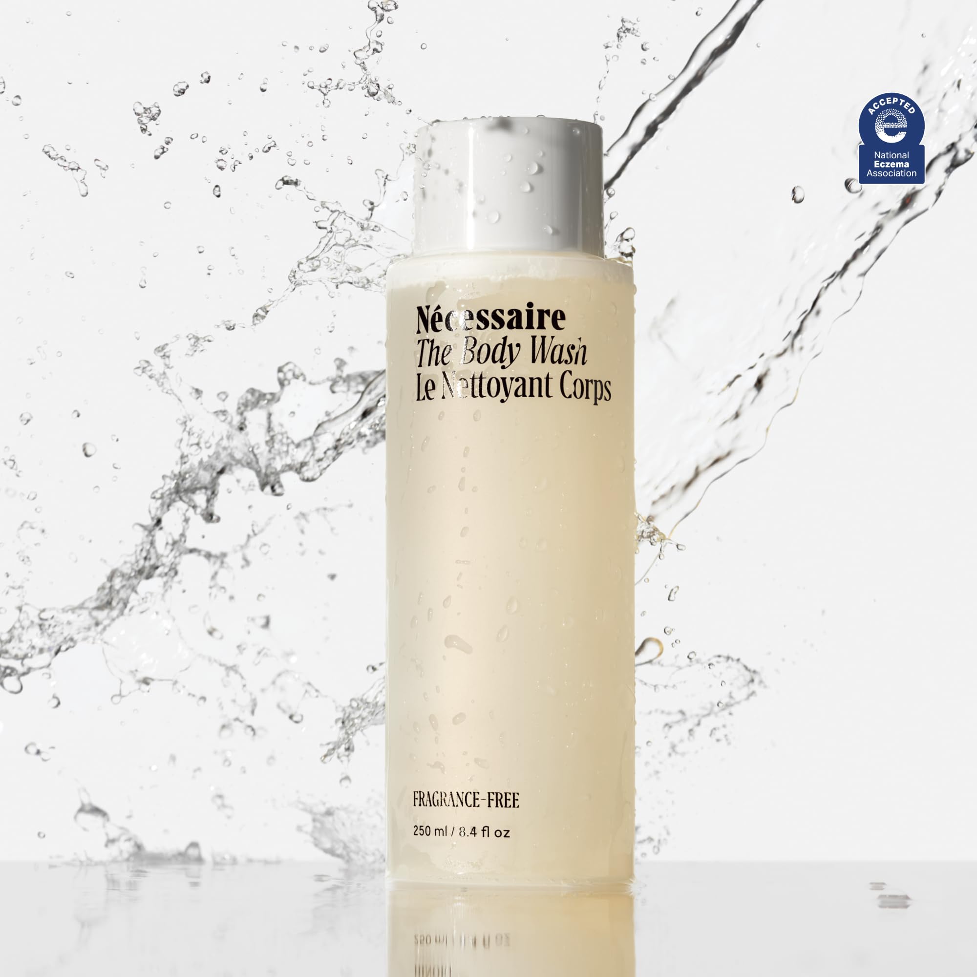 Nécessaire Niacinamide label indicates multi-oil formula for resilient skin.