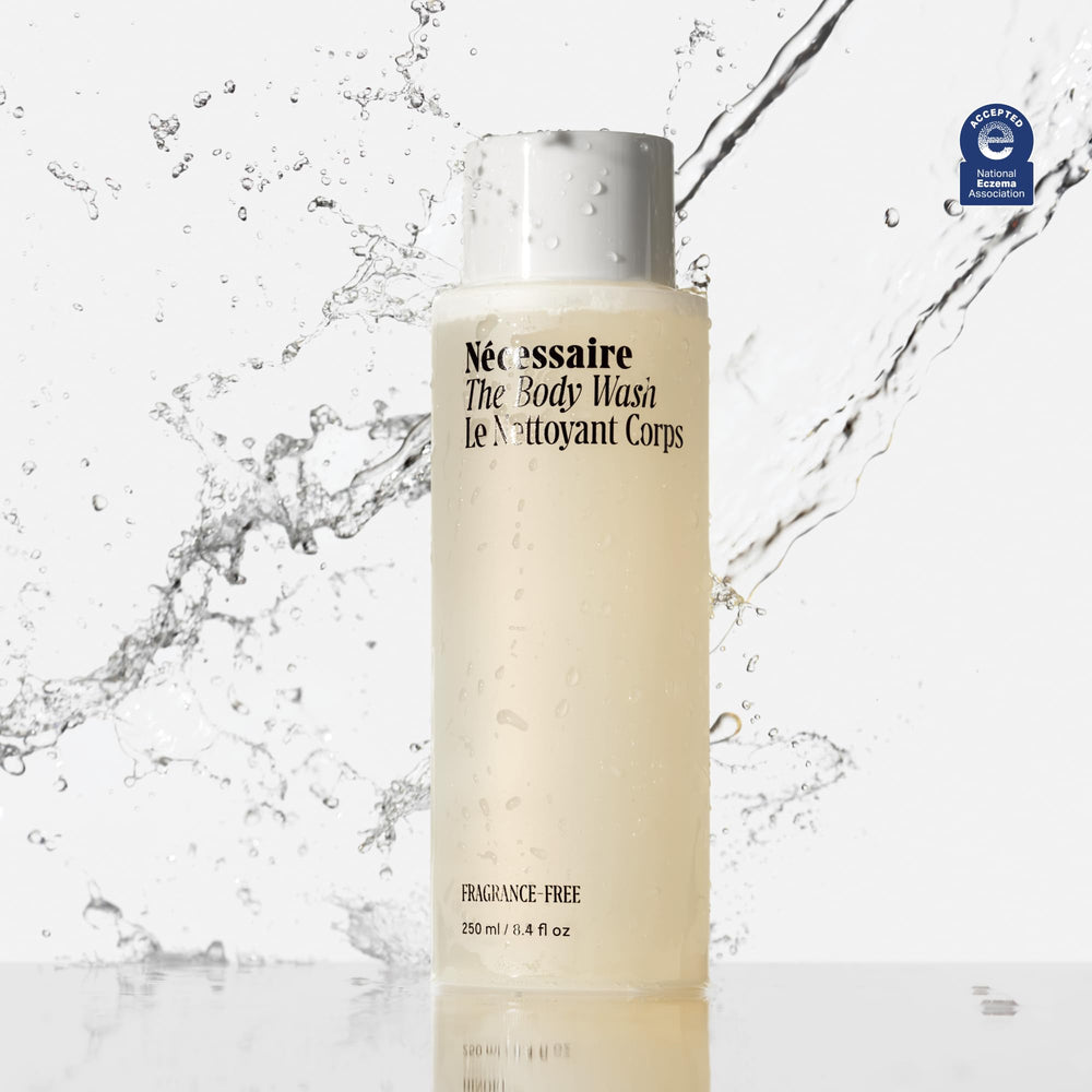 Nécessaire Niacinamide label indicates multi-oil formula for resilient skin.