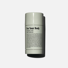 Nécessaire eucalyptus deodorant bottle side view highlighting long-lasting odor control.