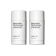 Nécessaire fragrance-free deodorant bottle with aluminum-free formula for daily freshness.
