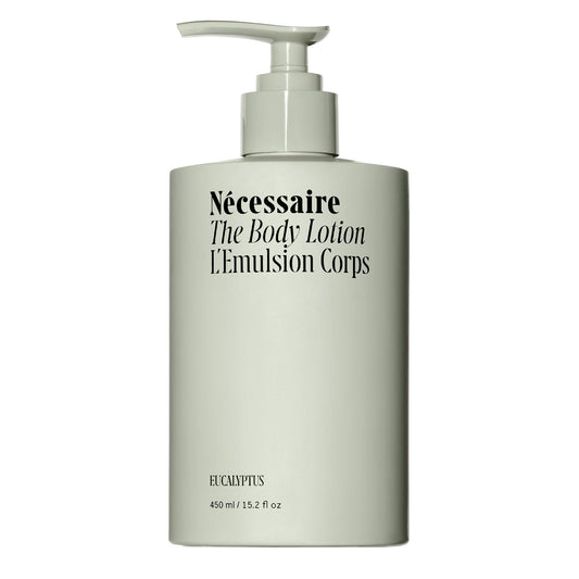 Nécessaire Eucalyptus Body Lotion bottle front for daily nourishment