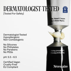 Nécessaire hand cream with marula and shea butter for nourishment