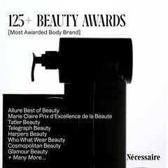 Nécessaire 2.2 fl oz bottle ready for travel or home use