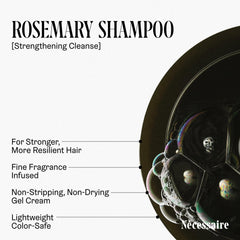 Nécessaire Rosemary Conditioner pump close-up for controlled application.