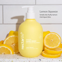 Nectar Life Hand Wash 3-pack display shows convenient multi-pack option for home use.