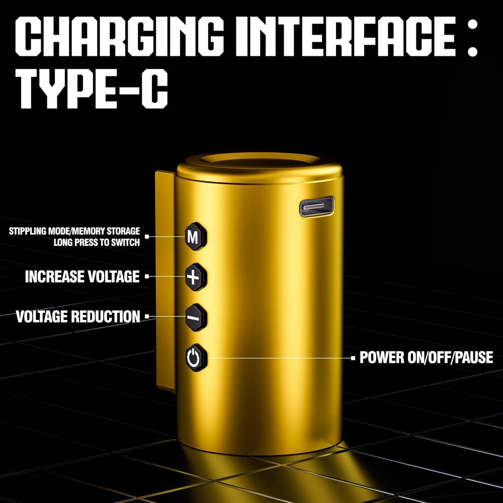 NEDPAIN 2400mAh battery supports longer sessions
