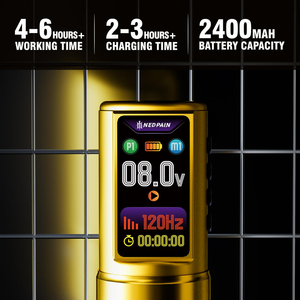 NEDPAIN 8500 RPM motor delivers smooth performance for detailed styles