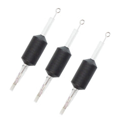 Needlehouse 1inch grip with 25mm disposable tattoo tubes for comfortable handling.
