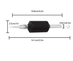 Needlehouse ergonomic non slip grip aids comfortable tattooing sessions.