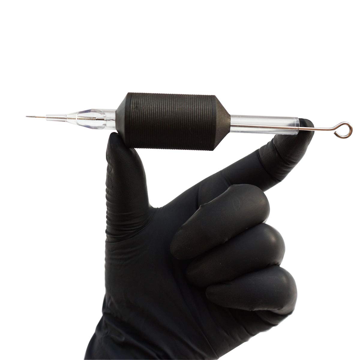 Needlehouse soft ABS black grip and tube create a lightweight, comfortable setup.