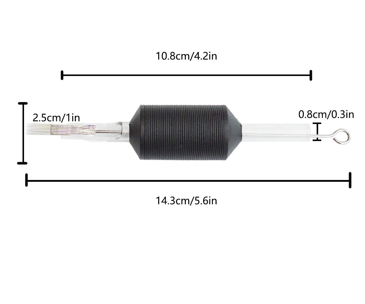 Needlehouse soft ABS grip highlights ergonomic, non-slip design for steady sessions.