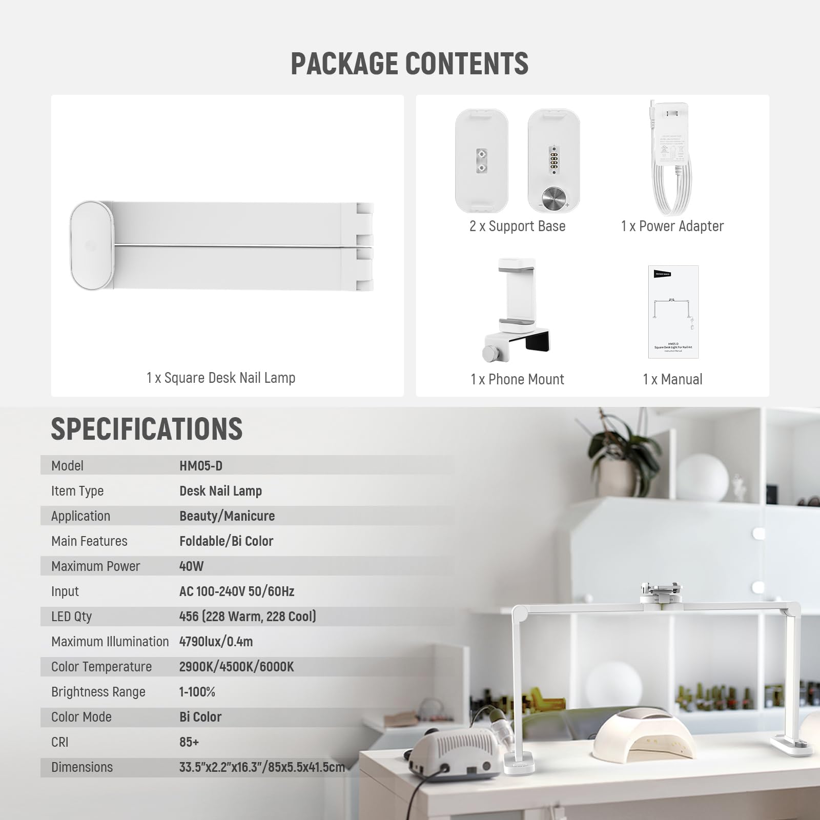 NEEWER Basics ideal for content creation in salons and studios.