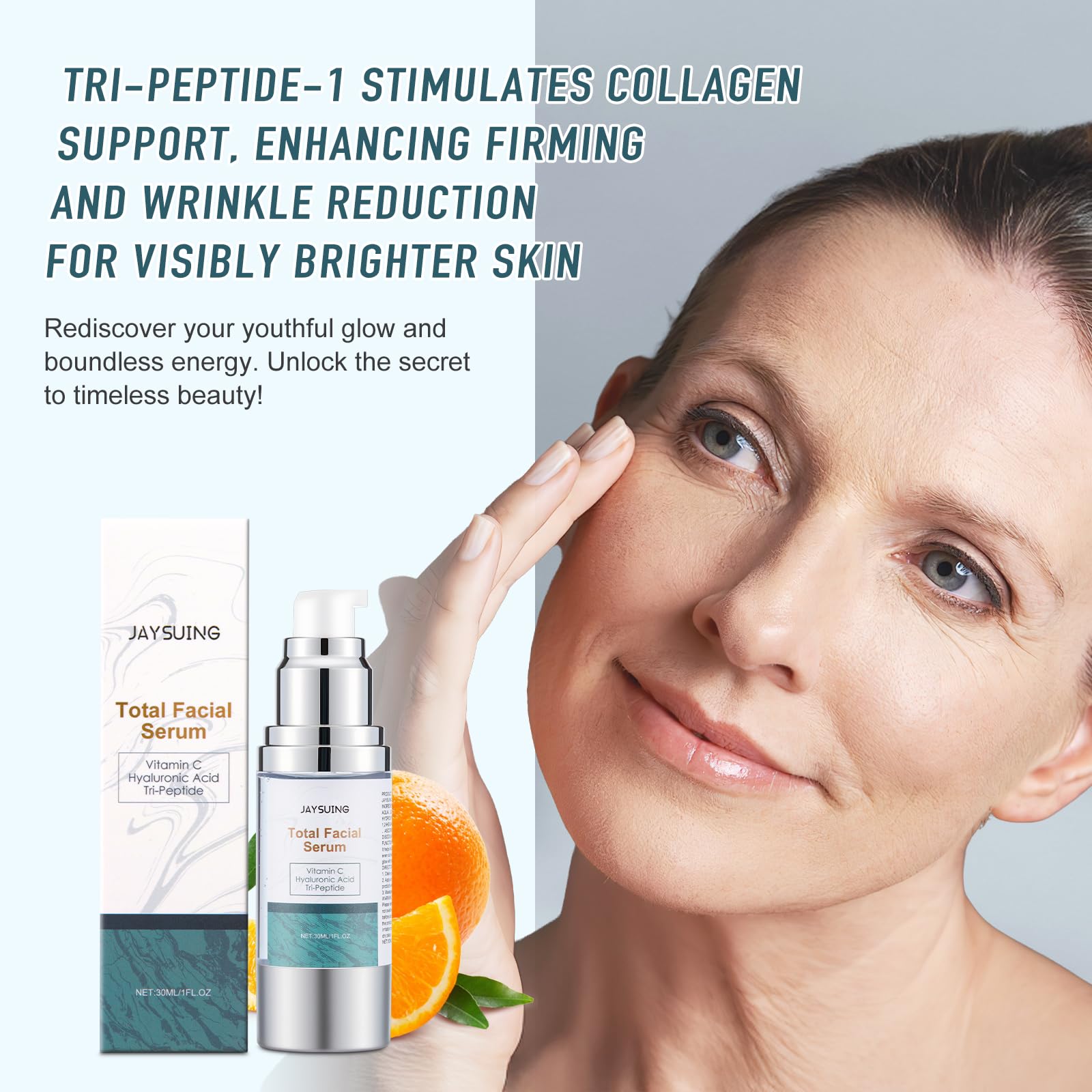 NEIOM Vitamin C Serum closeup of elegant bottle design.