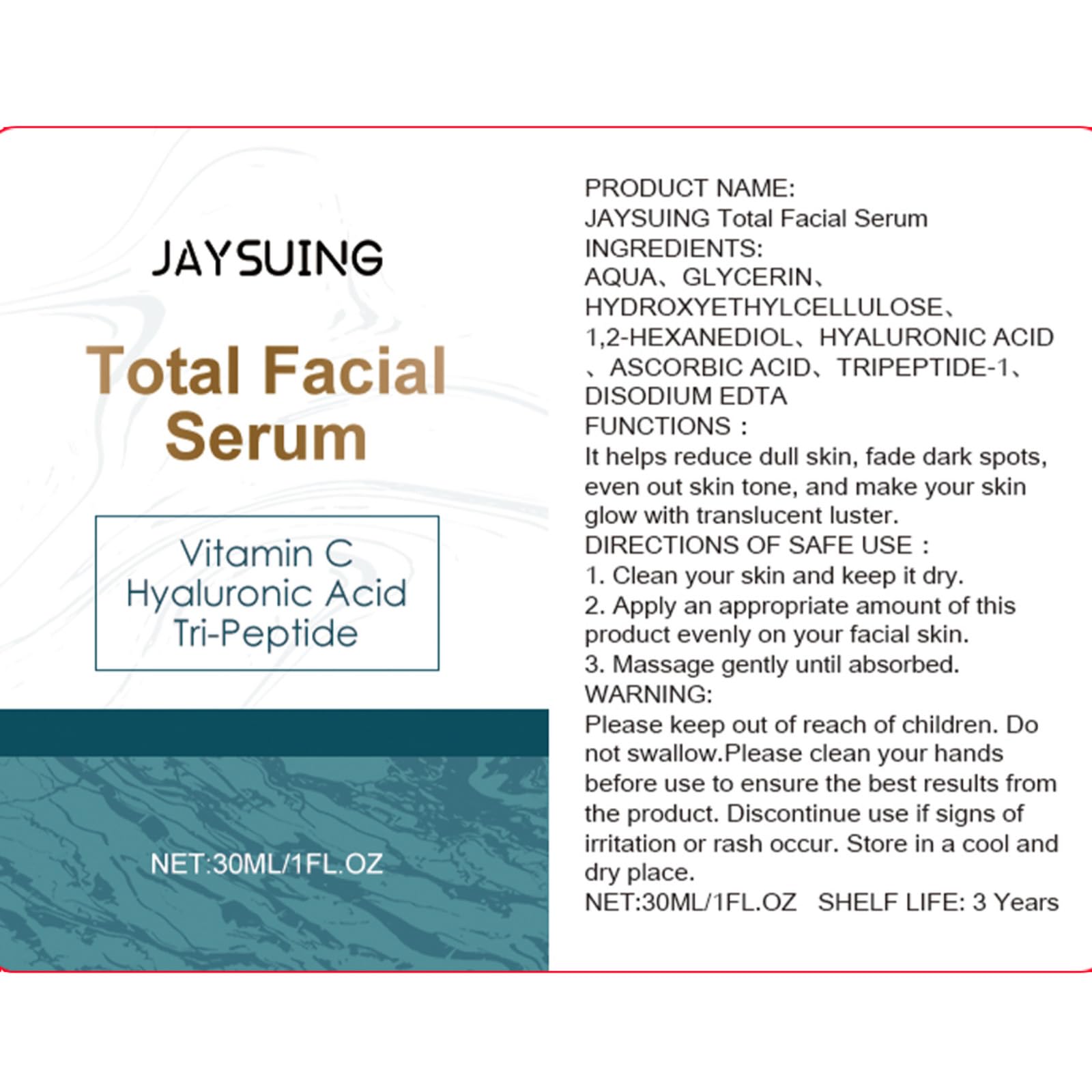NEIOM Vitamin C Serum skin-closeup reveals hydrated, radiant texture