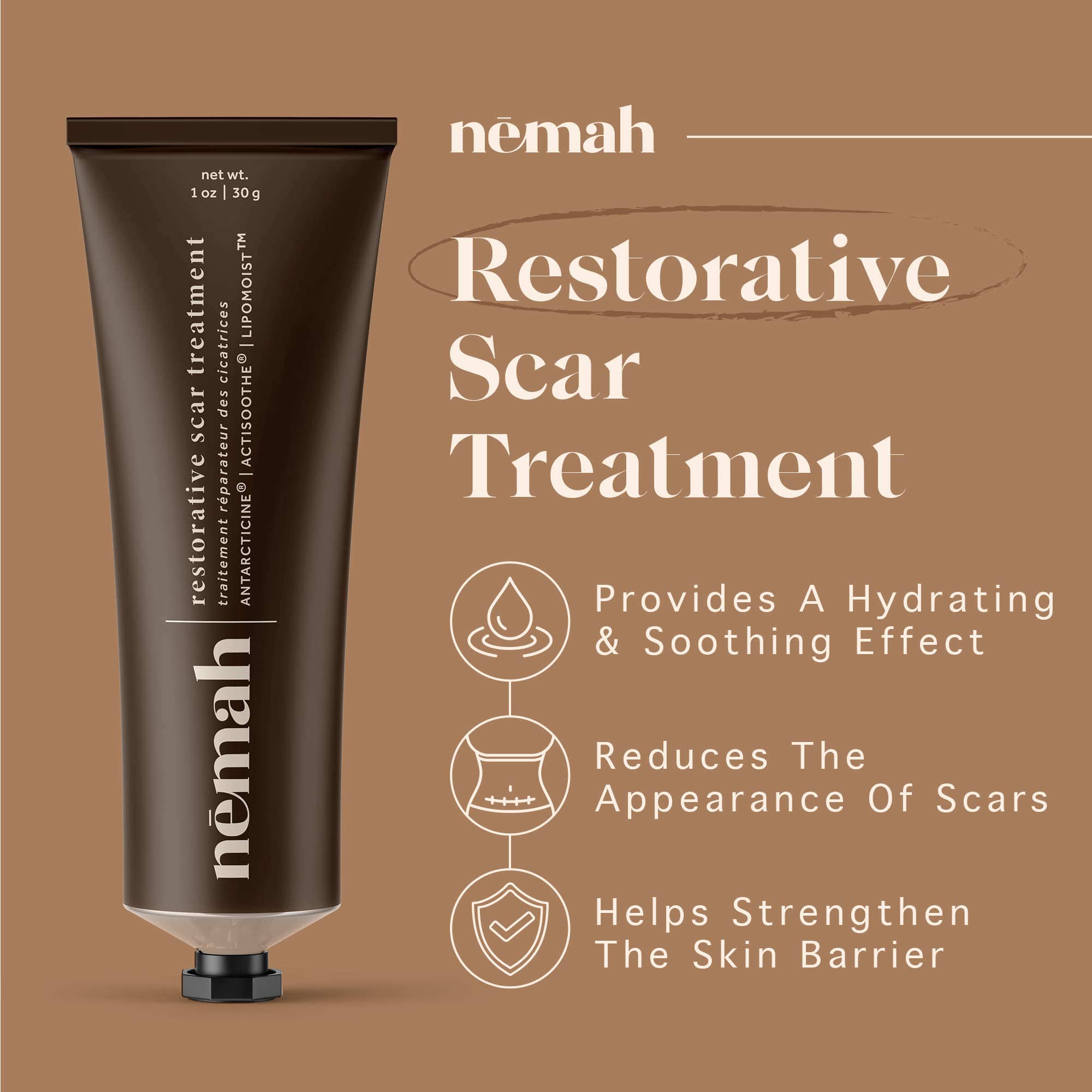 Nemah leaping-bunny-certified-scar-cream ensures safe, cruelty-free ingredients