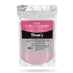 Nena's Sculpting Powder crystal-clear bottle for salon-ready nails.