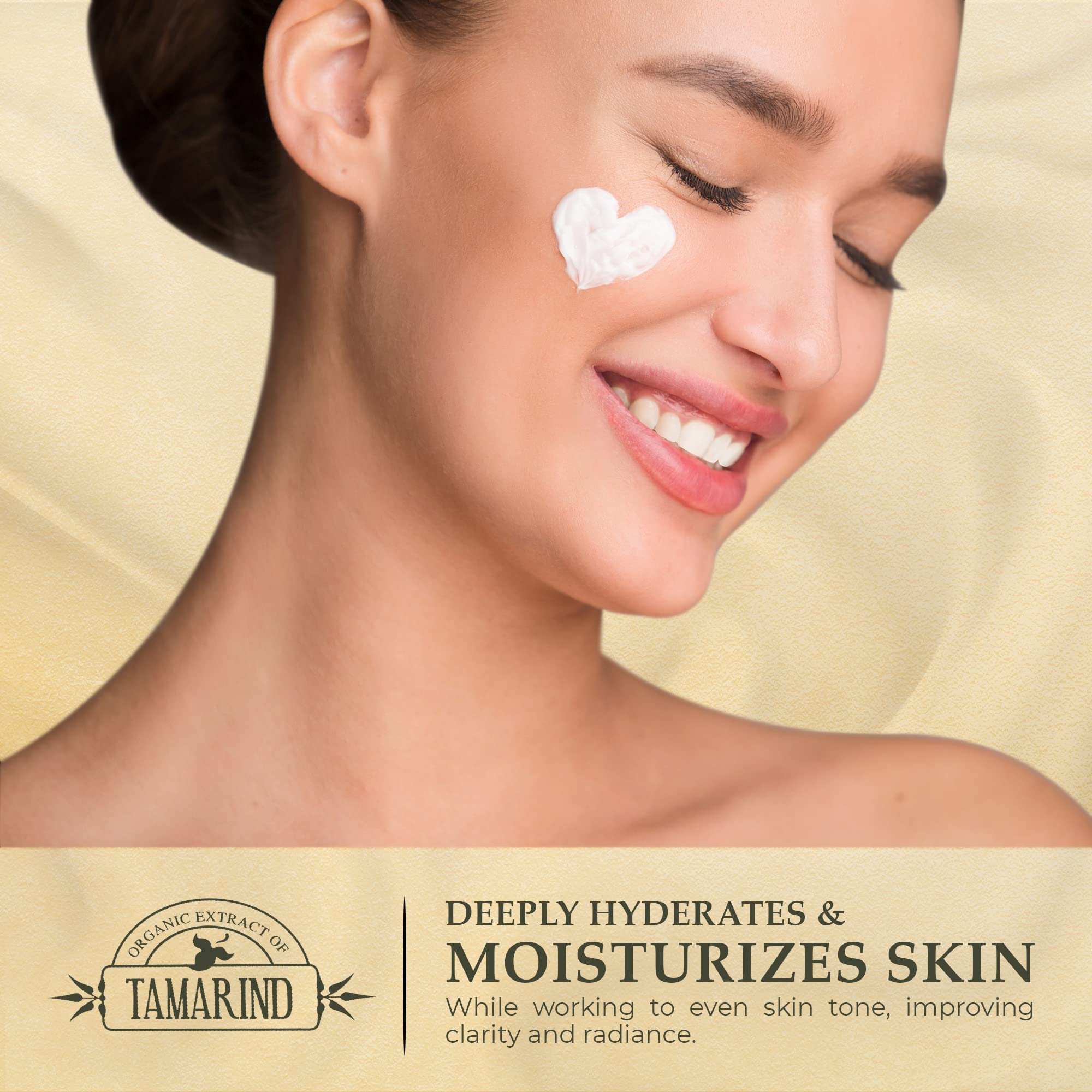 Neoclear tamarind cream texture close-up showing smooth consistency