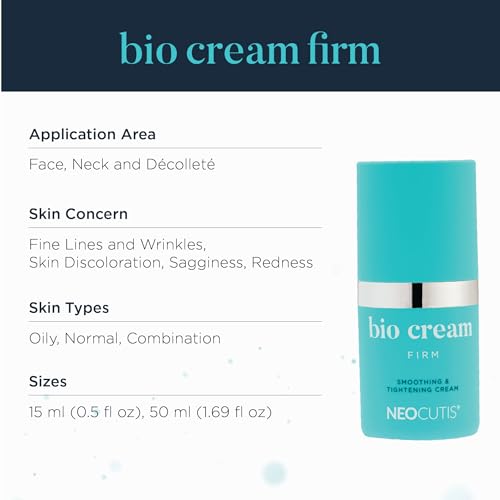 NEOCUTIS Bio Cream Firm jar top view with compact packaging.