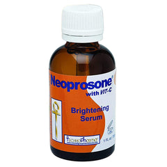 Neoprosone Vitamin C Serum bottle close-up for brightening skin