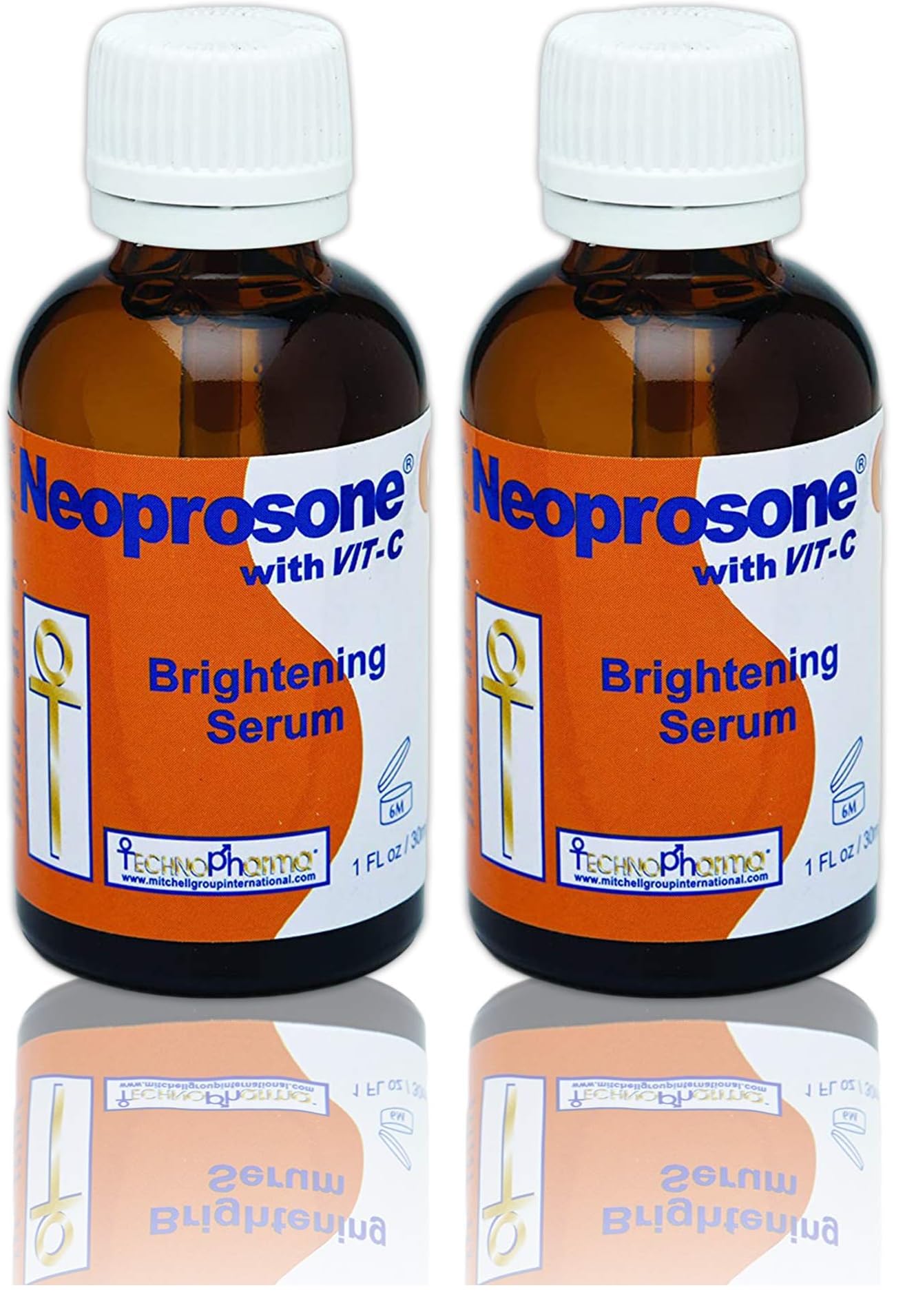 Neoprosone Vitamin C Serum bottle front view for brightening and glow support.