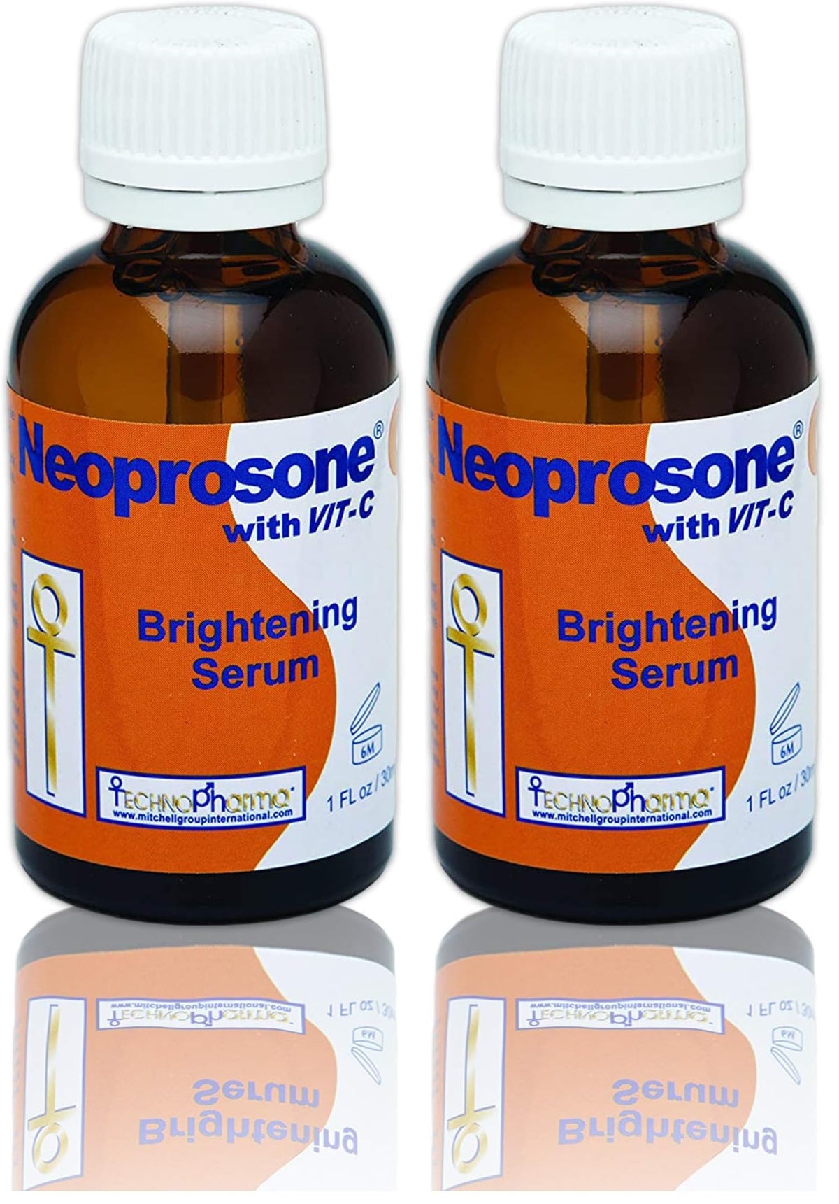 Neoprosone Vitamin C Serum bottle front view for brightening and glow support.