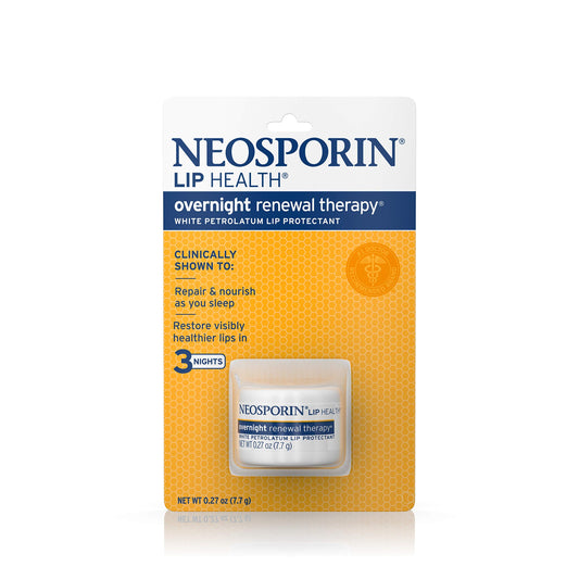 Neosporin Lip Health Overnight apply on lips for nourishment