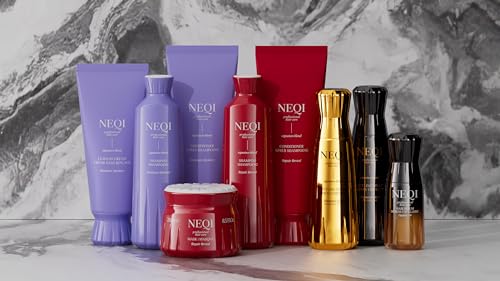 neqi Diamond Glass spray is suitable for all hair types, leaving a silky smooth finish.
