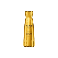 neqi Diamond Glass spray adds mirror shine to towel-dried hair for a glass-hair finish.