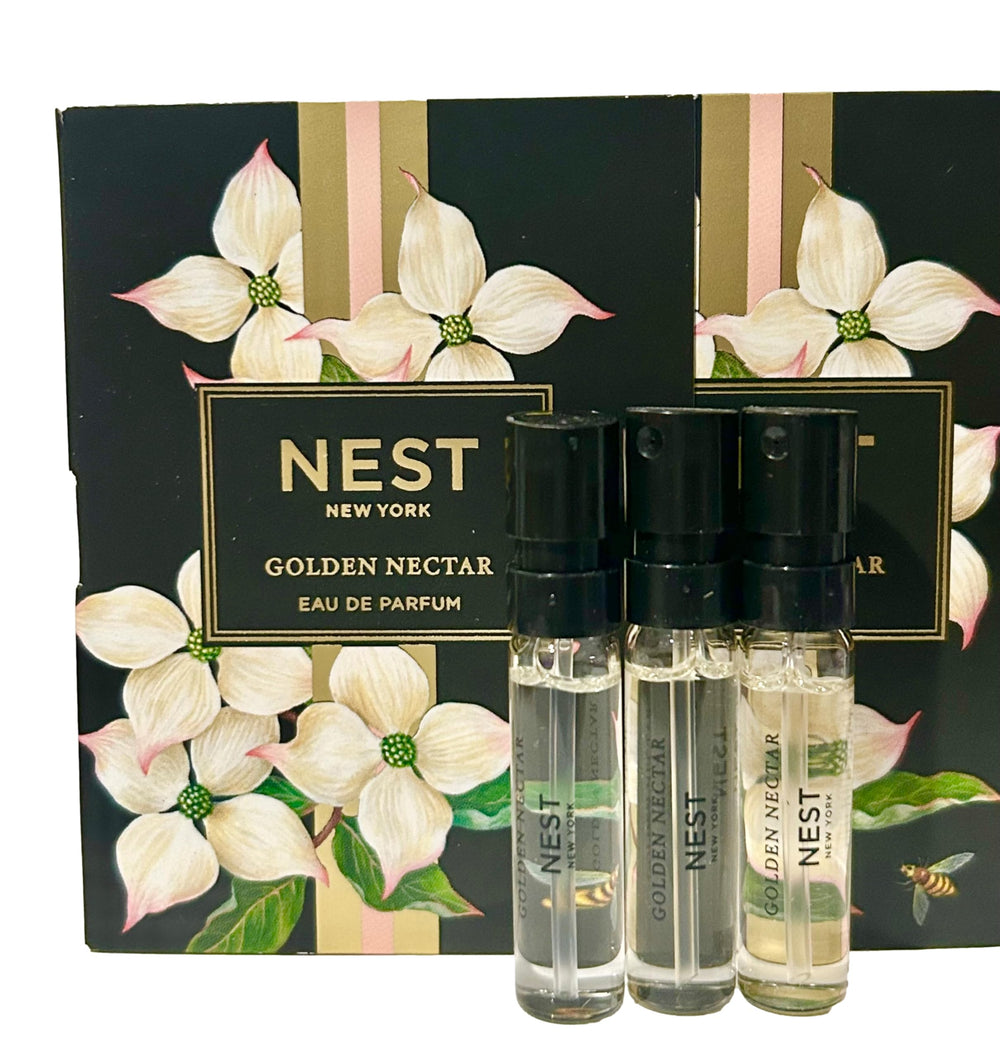 NEST Golden Nectar compact vials for easy sampling and layering